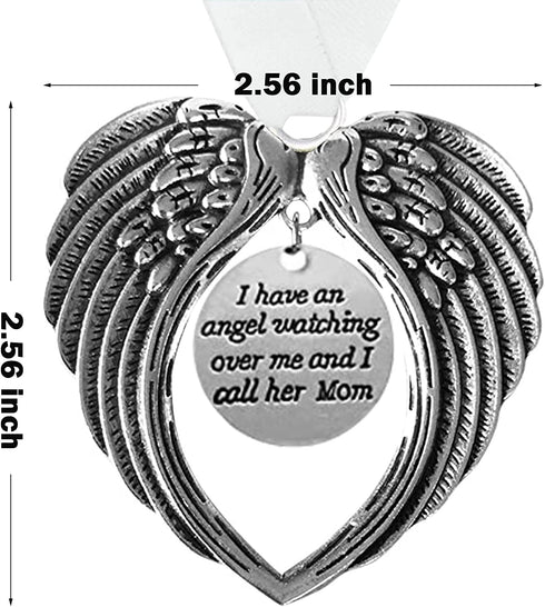 Christmas Memorial Hanging Ornaments Angel Wings